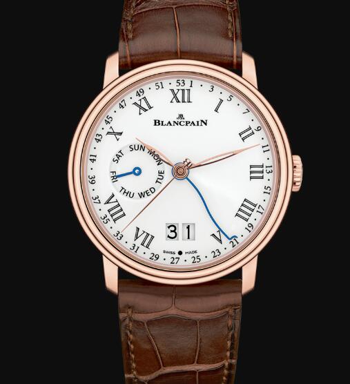 Review Blancpain Villeret Watch Review Semainier Grande Date 8 Jours Replica Watch 6637 3631 55A